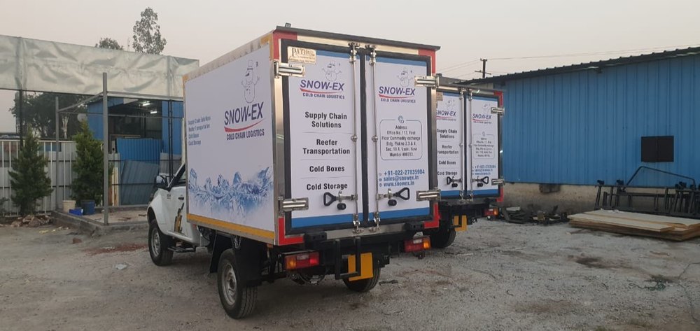 1-Ton Pickup For Refrigerated Transportation Service, +25 Degree To -18 Degree
