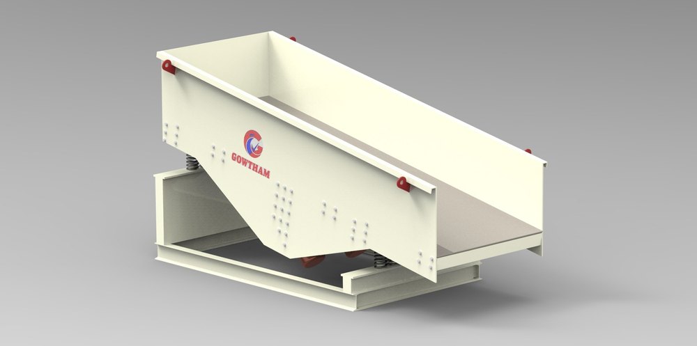 Gowtham Free Flowing Vibrating Grizzly Feeder, For Industrial, Lifting Capacity: 4 Tons