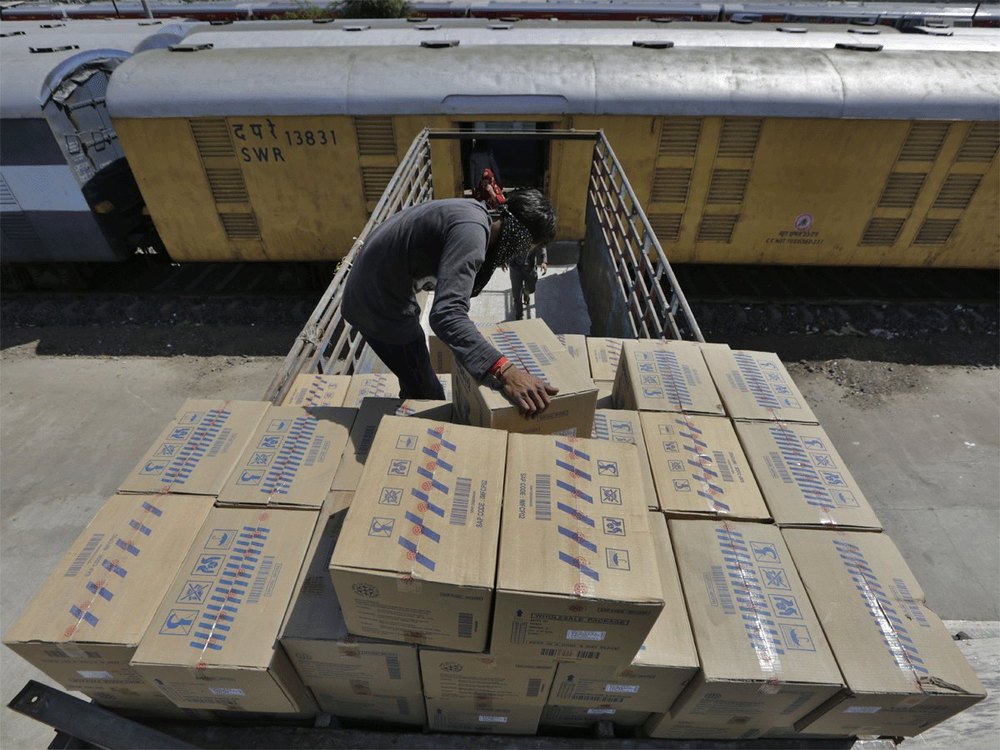 Railway Parcel Delivery Service