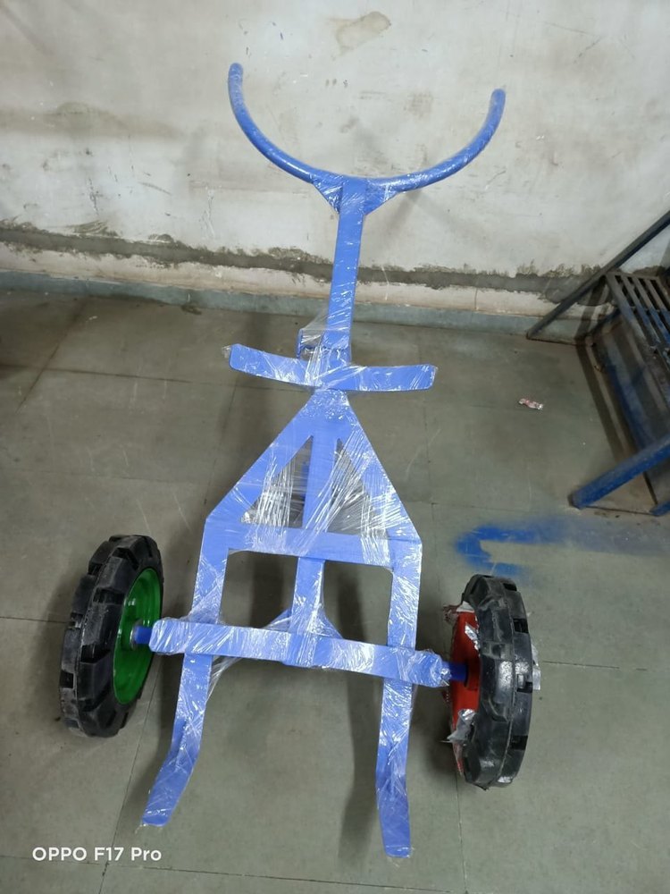 Manual Mild Steel Drum Lifter Trolly, No Of Wheels: 3, Loading Capacity: 200-400 kg