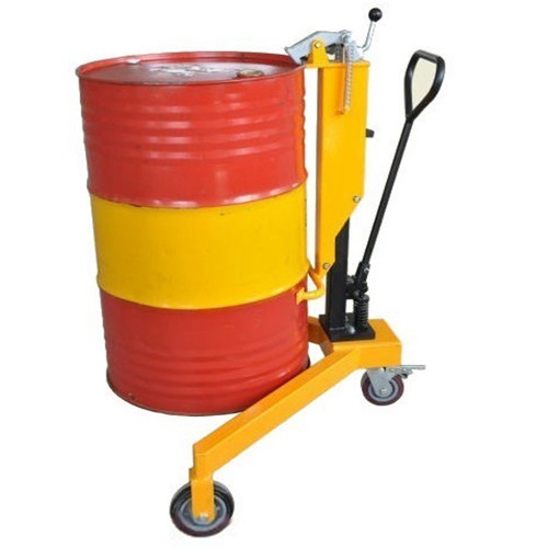 HUNTER Three Wheel Drum Lifter Trolley, No Of Wheels: 3, Loading Capacity: 200-400 kg