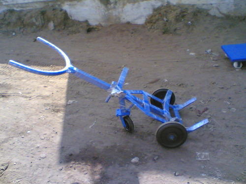 Excellent Material Drum Trolley, For Industrial, No Of Wheels: 3 Wheels