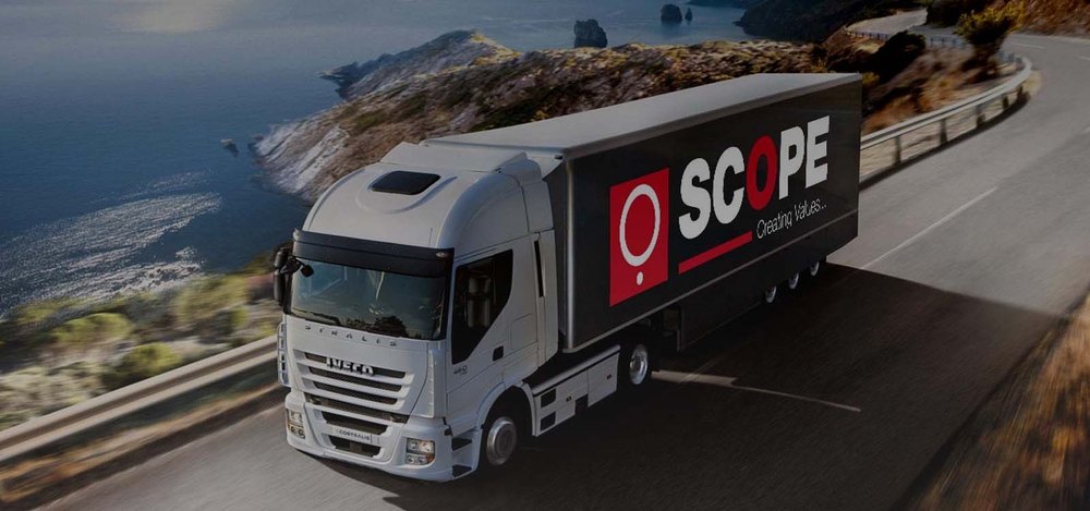 Truck Dry Container Commercial Logistic Services
