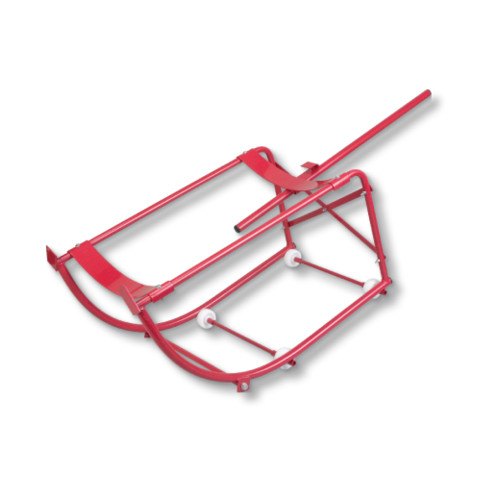 Mild Steel Drum Cradle, For Industrial, No Of Wheels: 4