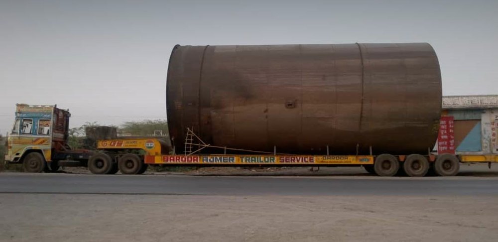 Open Body Trailer Heavy Machinery Transport Only Offline Pan India Manufacturing In-Plant Logistics Service
