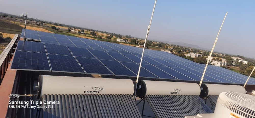 100 Kw Solar Power Plant, in MP