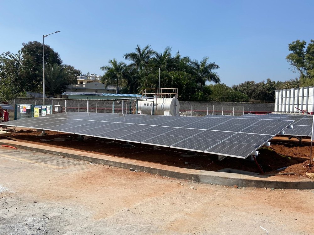 Roof Top Ground Mounded Solar project 1MW