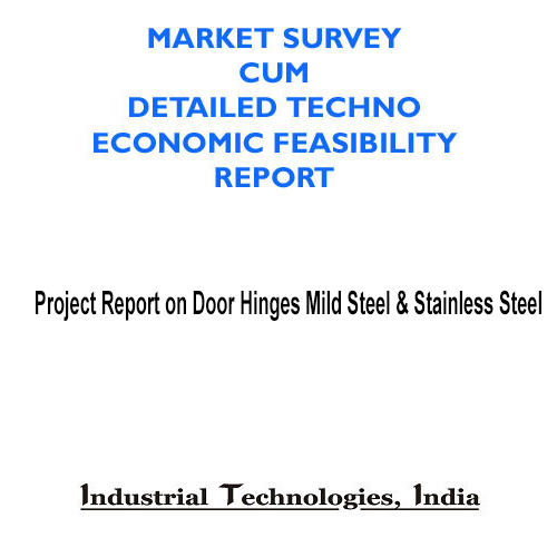 Project Report on Door Hinges (Mild Steel & Stainless Steel