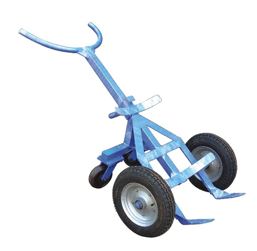 Natraj Stainless Steel Drum Trolley, Wheel Size : 250 x 50 mm
