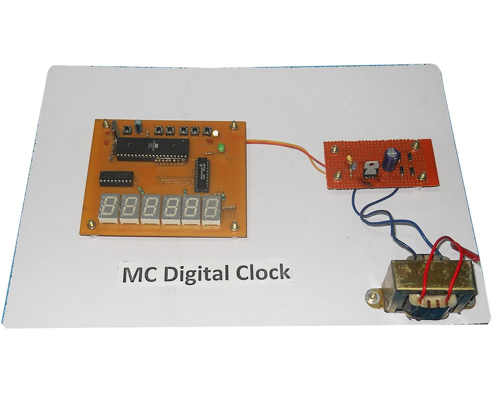 Microcontroller Based Digital Clock Project