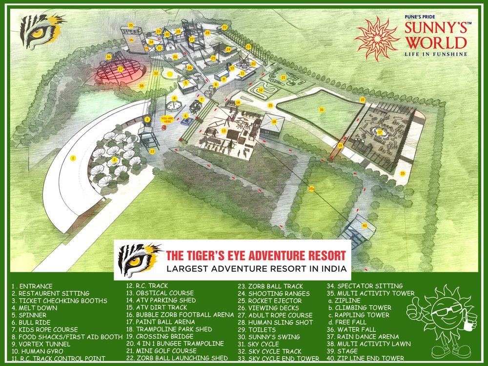 Offline architectural services Adventure Park Consultants, Pan India