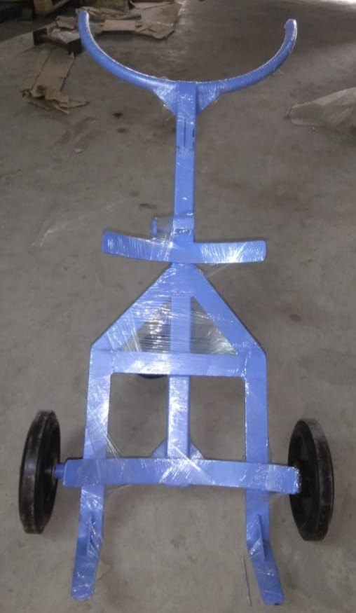 Mild Steel Drum Trolley, Loading Capacity: 200-400 kg, Model Name/Number: Shreeji