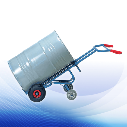 Gargi Mild Steel Drum Carrying Trolley, No Of Wheels: 3 Wheels, Loading Capacity: 200-400 kg