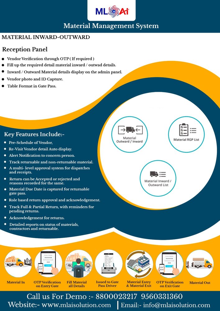 Cloud Based Commercial Material Management Solution, For Web Based