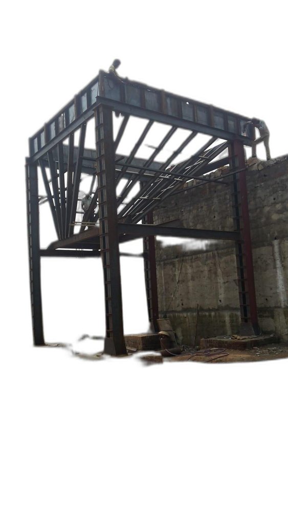 Mild Steel Crusher Hopper, For Industrial, Weight Capacity: 50 Ton