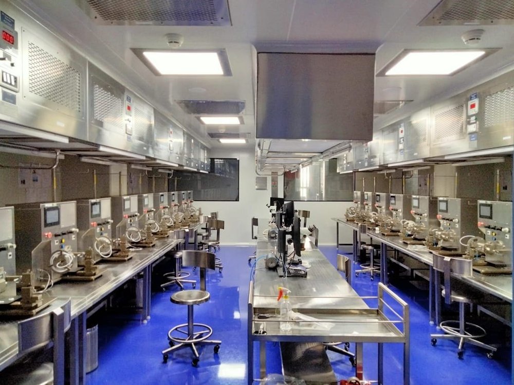 MAPFIL 230 Vac Modular Clean Room Partition, For Pharma