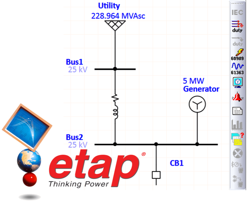 ETAP Based Short Circuit Analysis/Relay Co-ordination/Arc Flash Analysis