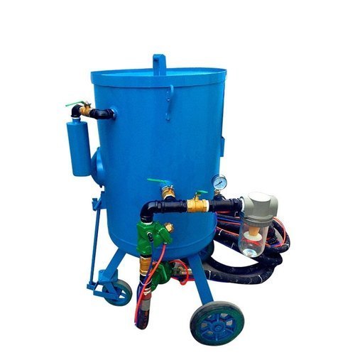 Portable Sand Blasting Hopper, 500 Kg, 5 Hp