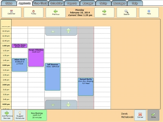 Schedule Services