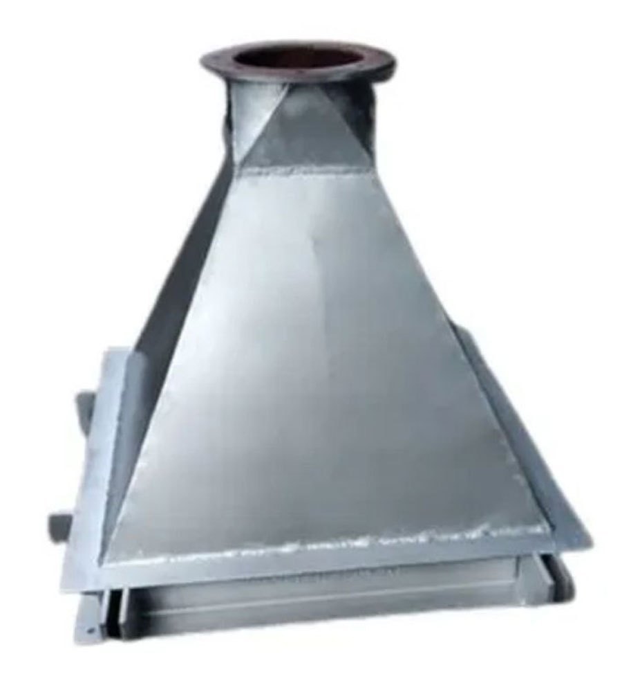 Industrial Mild Steel Hopper, For Feed Plant, Weight Capacity: 500kg