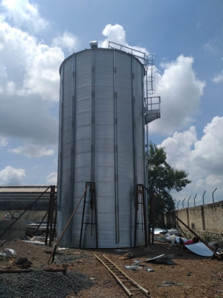 Bhupati Engineering Hopper Bottom Grain Storage Silos From 10 Mt To 750 Mt