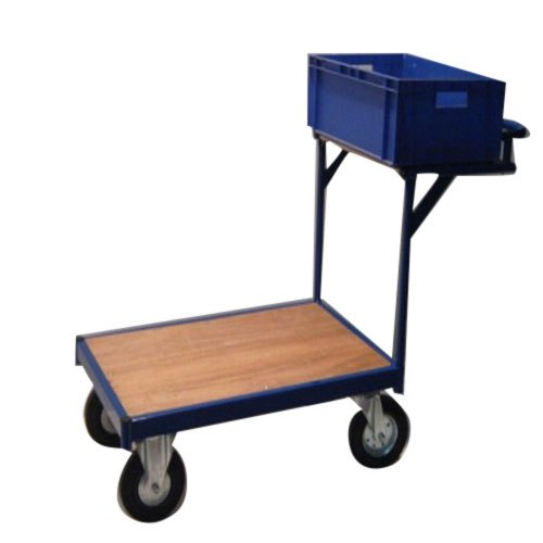 Ananyaa Associates Mild Steel BULK PICKING TROLLEY WAREHOUS, Cart Size: 600x400 Mm, Bucket Capacity: 150 Kg
