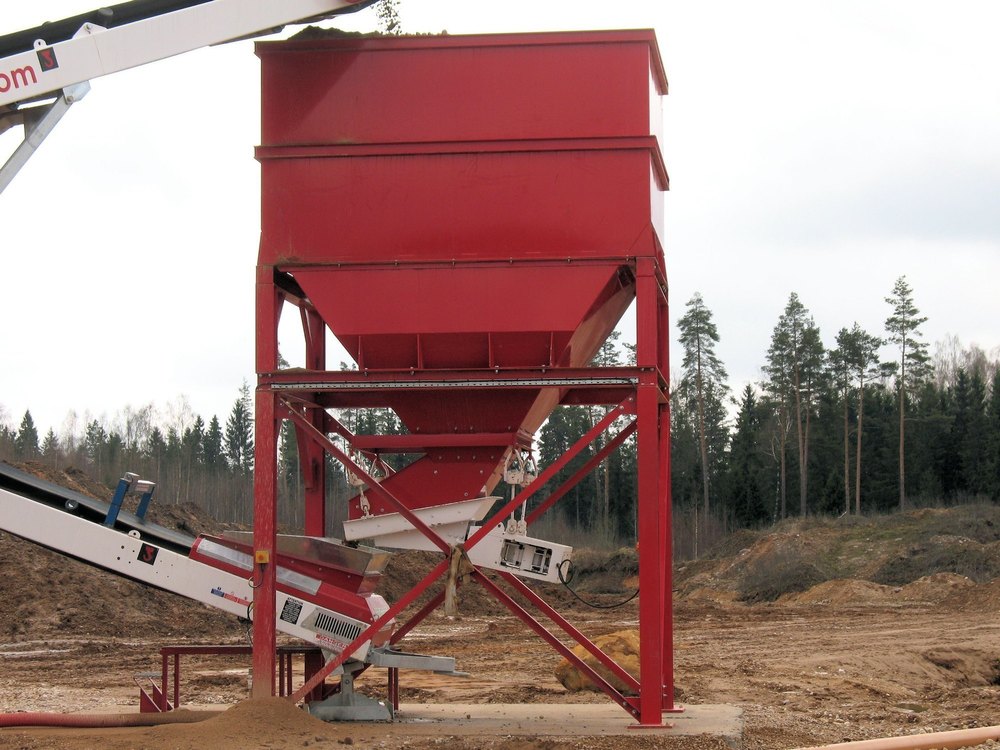 Fully Automatic Storage Hopper /Dumped Hopper/Surg Bin, Weight Capacity: 500kg
