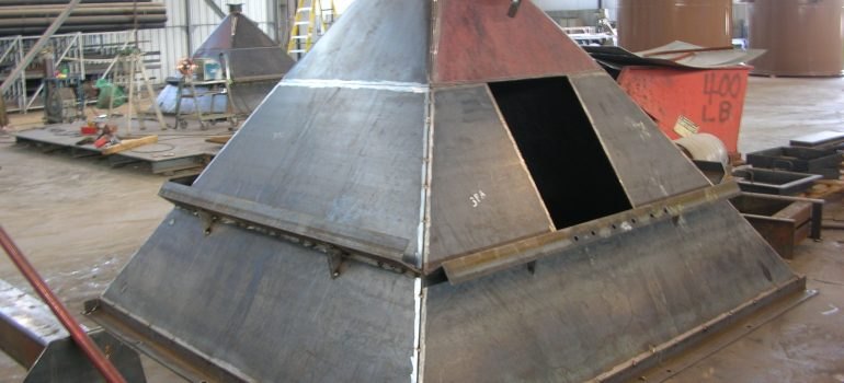 Mild Steel Storage Hopper Bin
