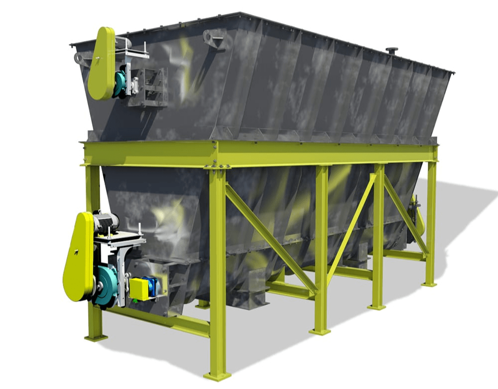 40 ton Mild Steel Sand Storage Hopper