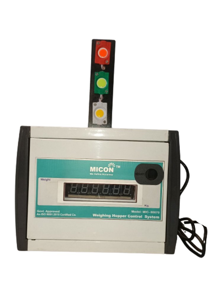 MICON Stainless Steel Check Weighing Hopper Control System, Model Name/Number: Mic 00070