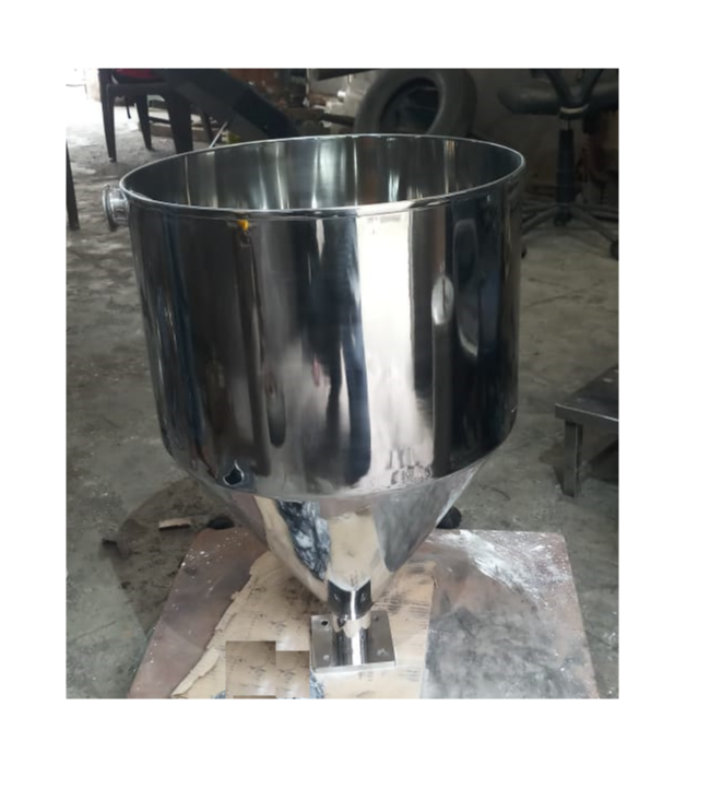 AmG Fully Automatic Stainless Steel Hopper, For Food, Pharmaceutical