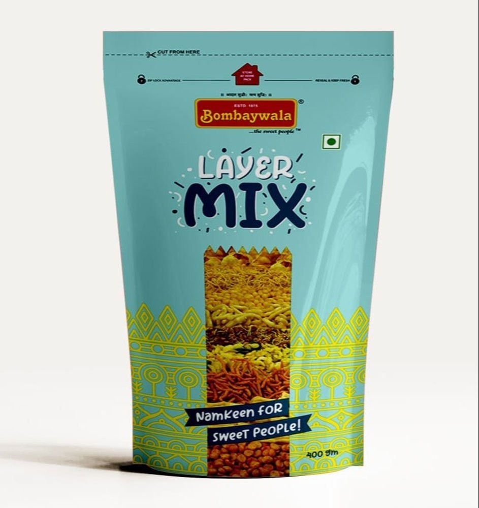 400g Bombaywala Layer Mix Namkeen