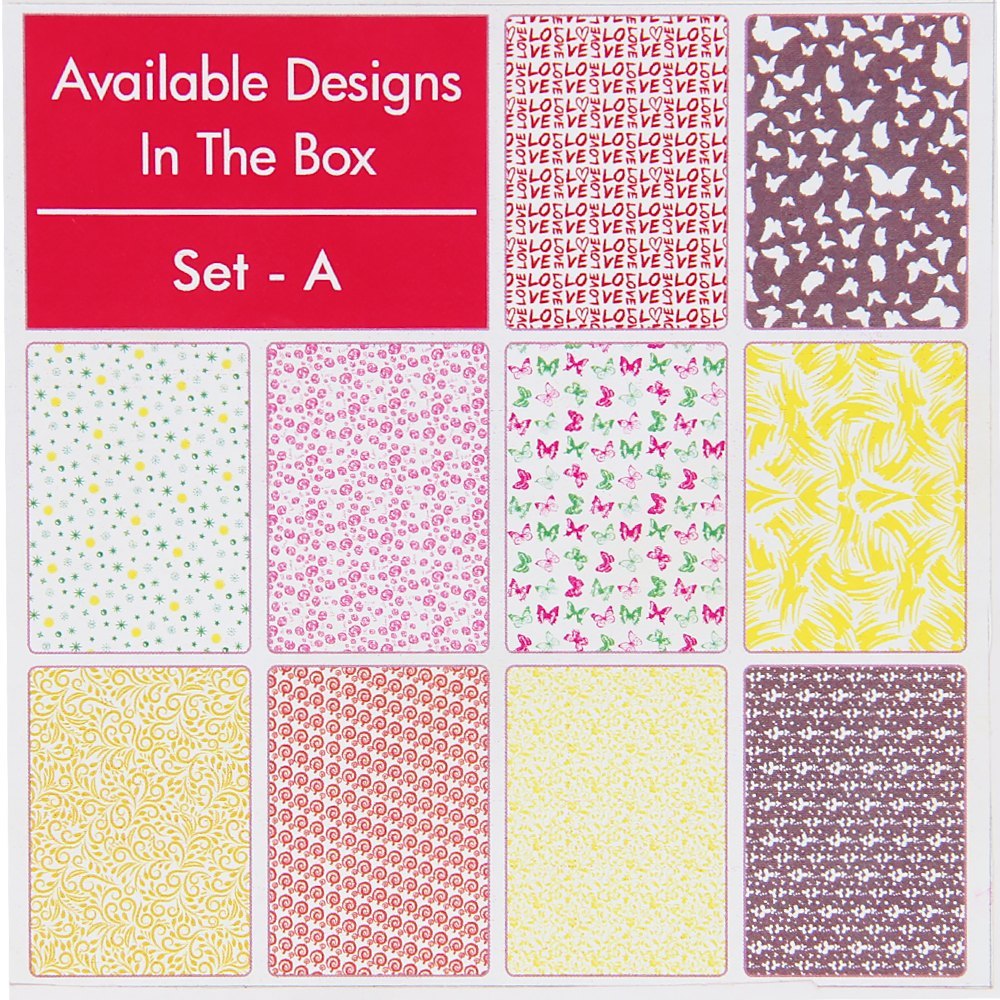 FOOD DECOR FOODECOR CHOCOLATE TRANSFER SHEETS