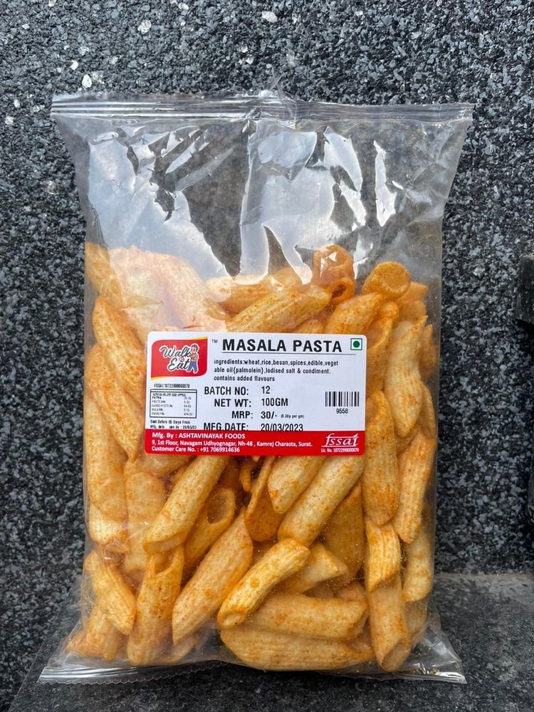 100 Gm Masala Pasta Fried Fryums