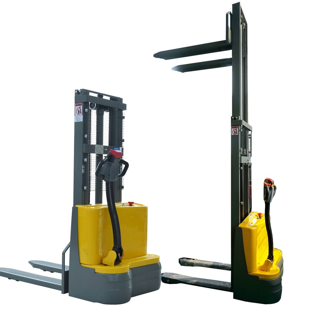 Qmax Electric Pallet Stacker, DC, 360mm