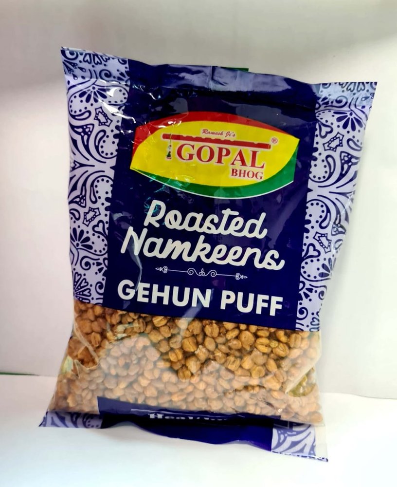 Salty Namkeen Wheat GOPAL BHOG ROASTED GEHUN PUFF, Packaging Size: 180 Gm Also Available In 1 Kg, Packaging Type: Packet