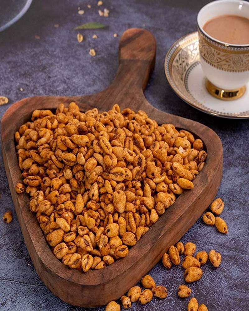 Spicy Puff Masala Roasted Wheat