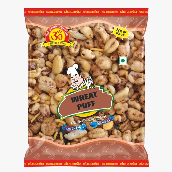 OM Wheat Puff, Packaging Size: 80g
