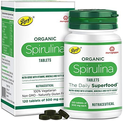 Green Parry\'s Spirulina Capsules, Prescription