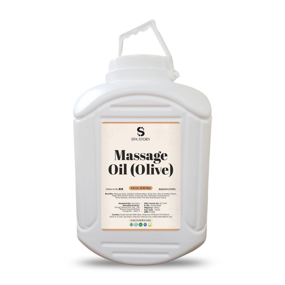 White Massage Oil