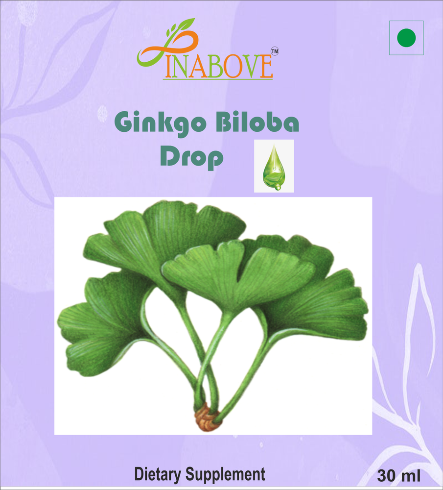Ginkgo Biloba Drops, Packaging Type: Bottle, 30ML