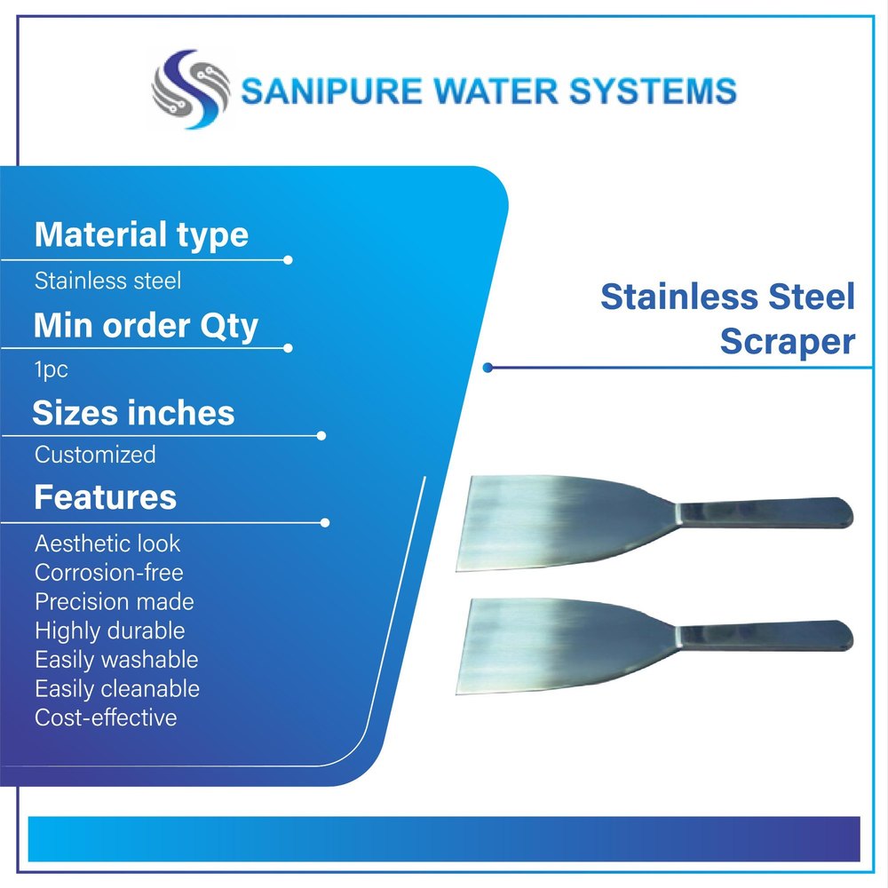 SS 316 Stainless Steel Scraper, For Industrial