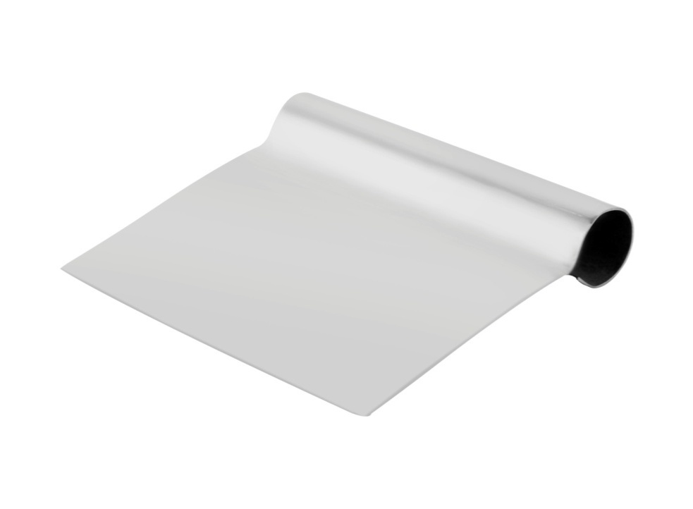 Stainless Steel Silver Dough Scraper, For Kitchen, Hotel, Size: 12 cm