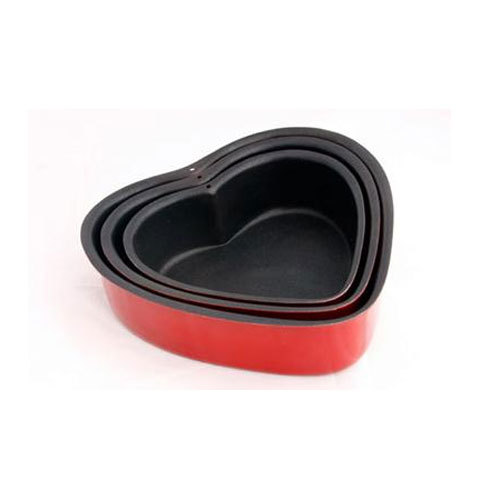 Non-Stick Heart Cake Pans (Set of 50)