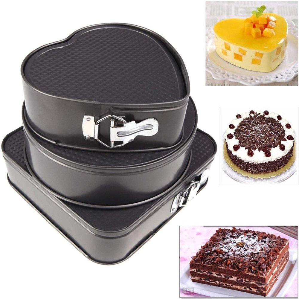 Black Aluminium Fancy Cake Mold, For Home