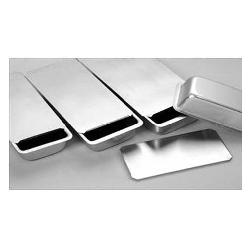Silver Aluminium Multipurpose One Piece Cover Tins, Inside Outside Finish: Premium Quality Finishing