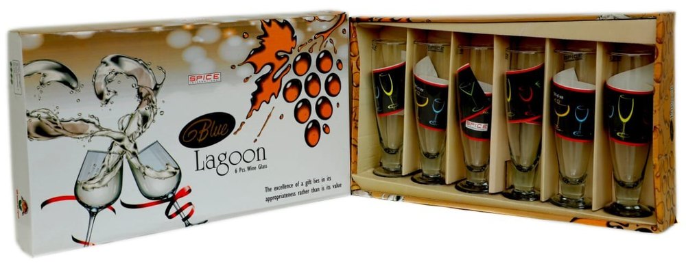 6 Piece Wine Glass Set