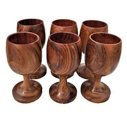 Wooden Wine Glass