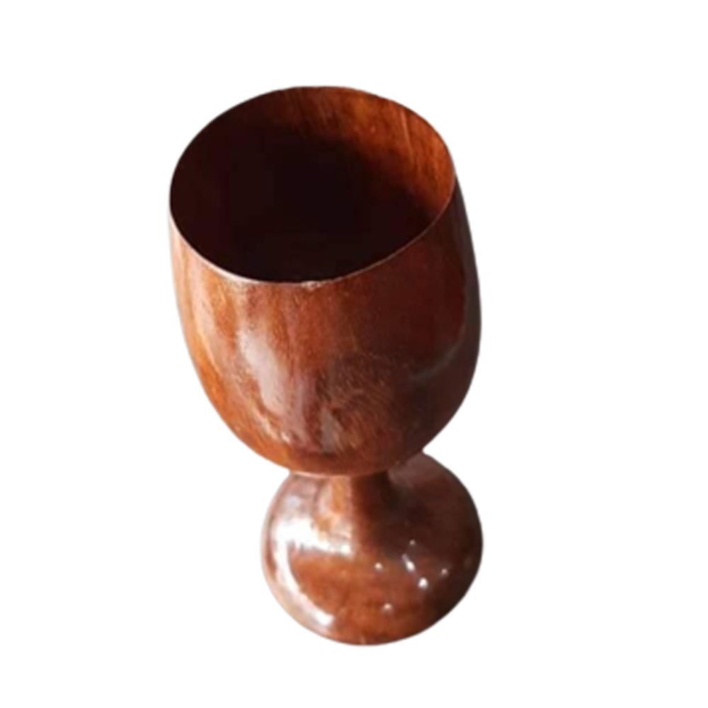 Handmade Vintage Wooden Wine Glass