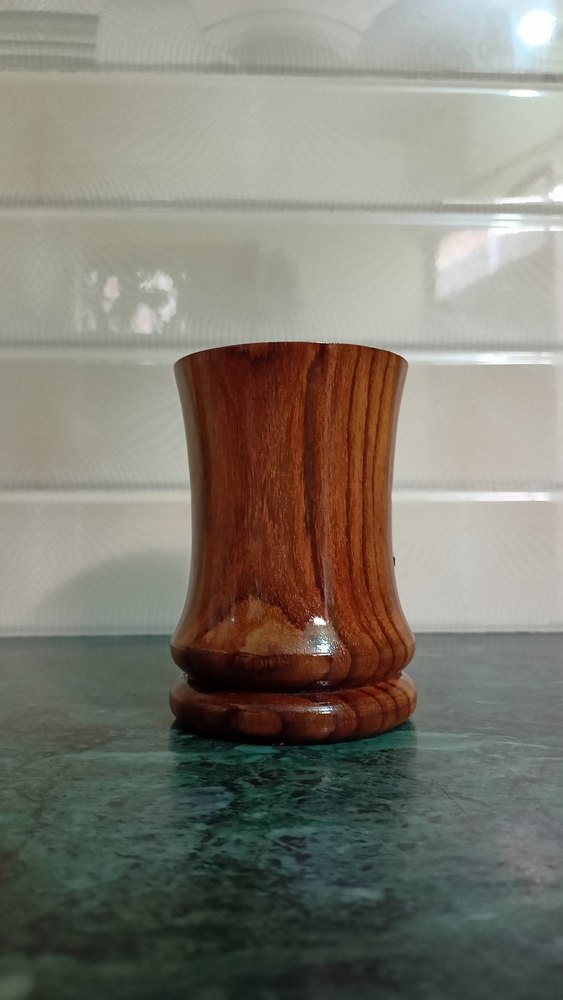 Wooden Wine Glass